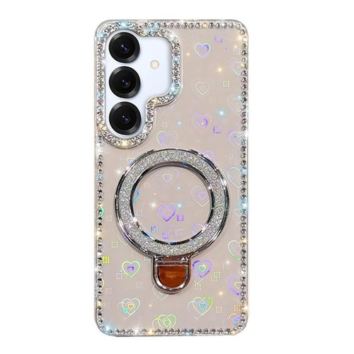 Samsung Galaxy A16 5G Rhinestone Glitter Kickstand Dual-side IMD Phone Case - Glitter Stars